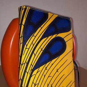 Notebook fabric covered journal mother&#39;s day gift for herAfrican print diary birthday gift