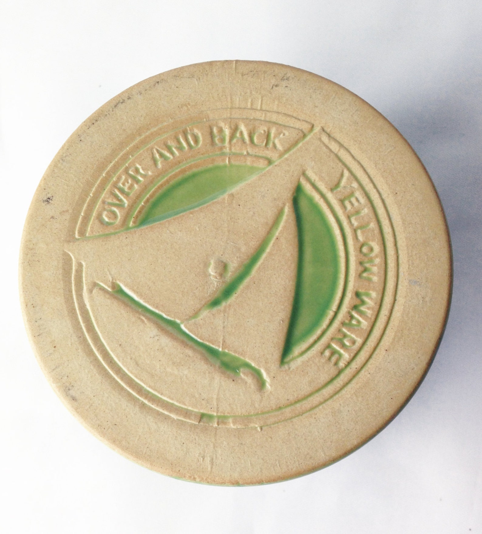 Vintage Single Over And Back Yellow Ware Ramekin Container. Etsy