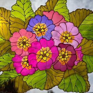堆朱風　花卉 Wild Flowers 21