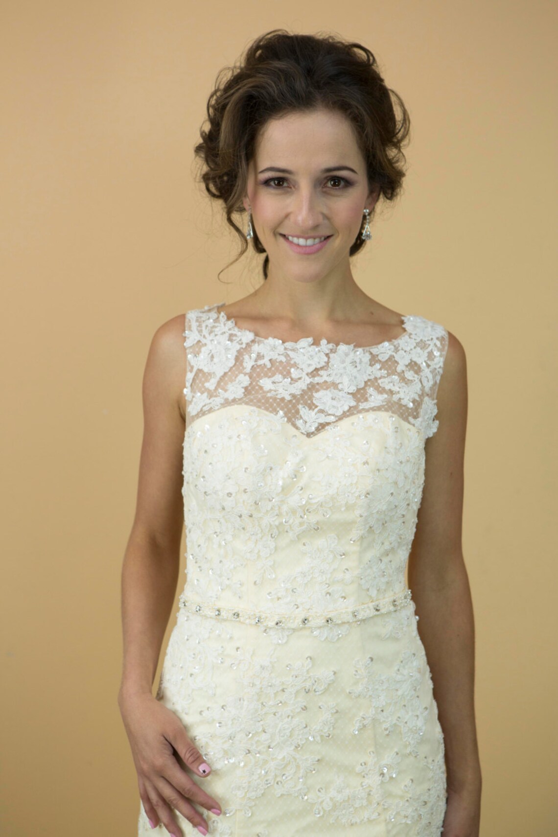 boat neck with lace