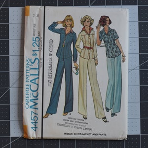 Details about   1974 McCalls 4333 Vintage Sewing Pattern Toddlers Shirt Jacket Pants Size  2 