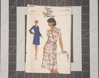 Vogue - 8943-M Vogue femmes sewing pattern 8943 robe de soirée & Slip 