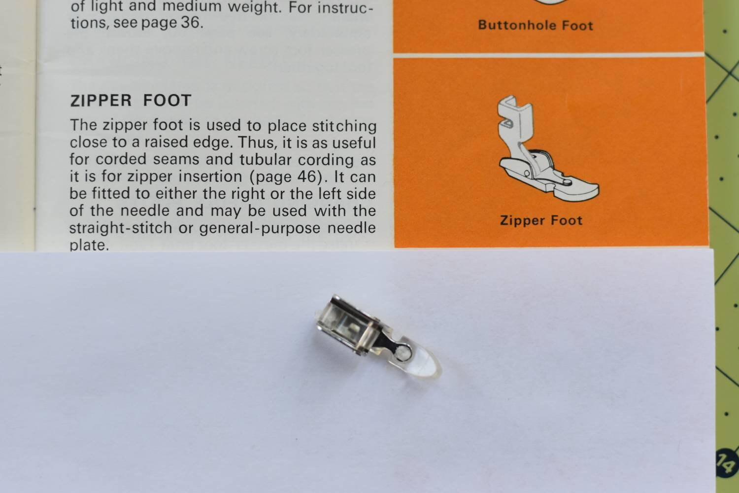 Singer Sewing Machine Model 834 Manual and Parts. Machine Feet, Foot Plates, Hem Guide, Spool