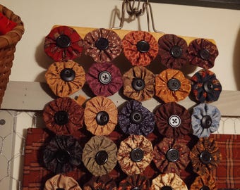 Yos on a Vintage Wood Hanger