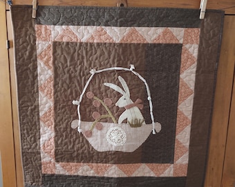 Summer's End, a Primitive Style Wool Applique Quilt