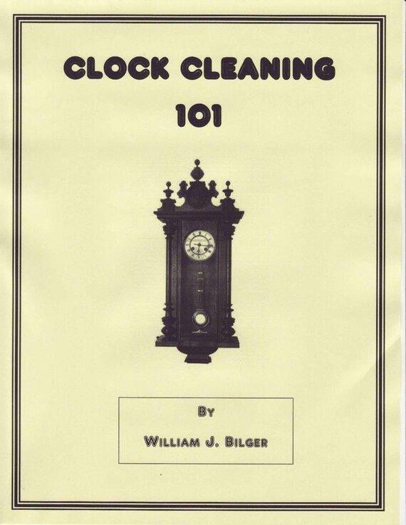 Clock Cleaning 101 How to Professionally Clean a Clock Etsy