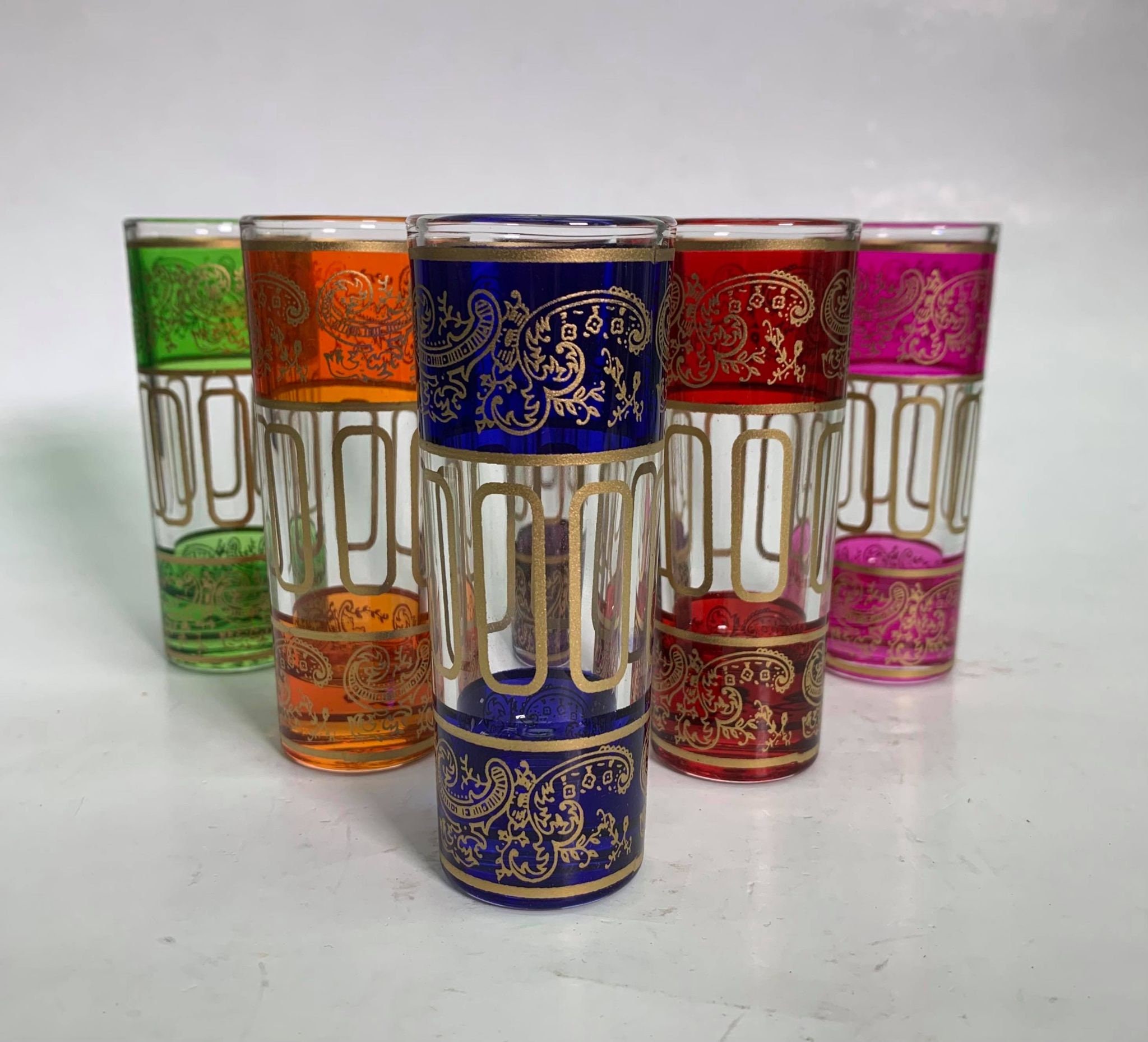 Morrish Moroccan Tea Glasses Set - Treasure of Morocco