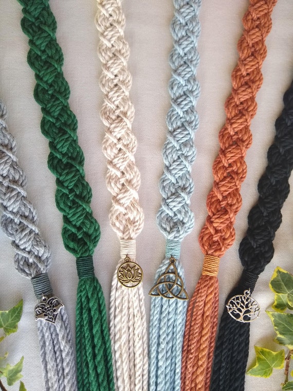 Custom Trinity Braid Handfasting Cord in Your Colors Option to