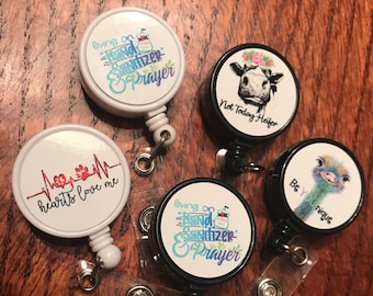 Blank sublimation badge reel sublimation ready white