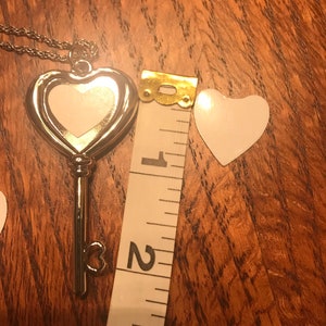Sublimation Blank  Pendant Heart Shaped Key Heart Shaped Double Sided Custom Sublimation Ready Love