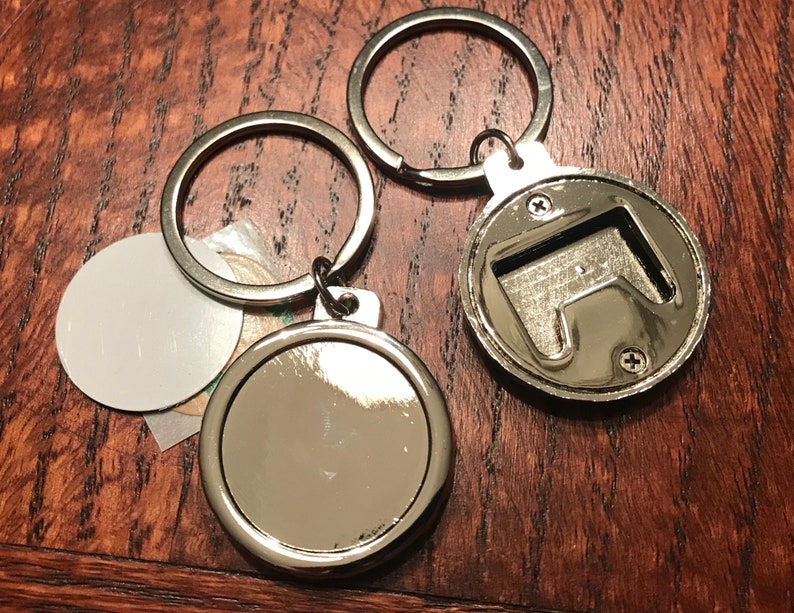 Blank Sublimation Key Chain Sublimation blank 10 pack bottle opener key