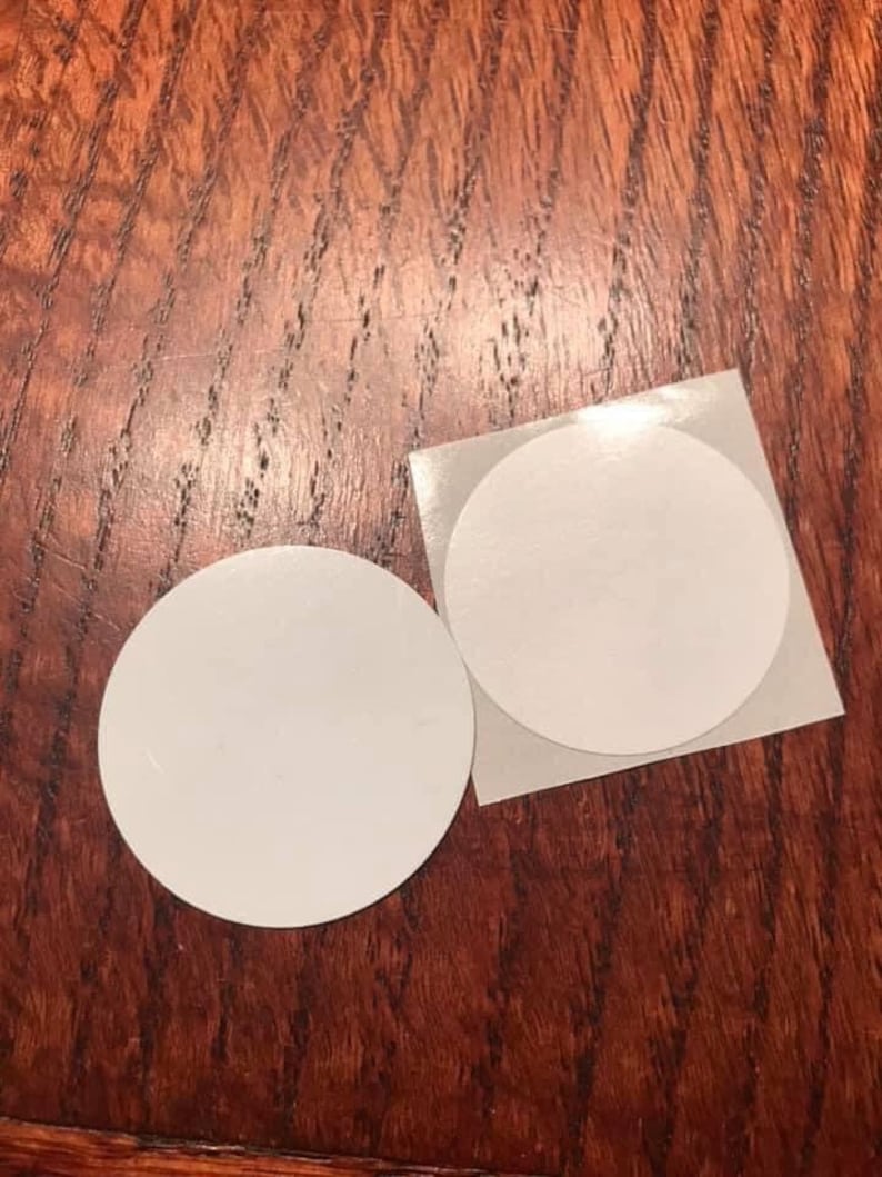 Mini Sublimation Disc Sublimation Blank Custom Disc Blanks for Phone Grips Extra Custom Piece ...