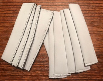 Porta-picolés de neoprene em branco para sublimação - Pacote com 10