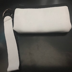 Sublimation vierge polyester néoprène prêt à sublimation bracelet porte-clés porte-monnaie porte-cartes