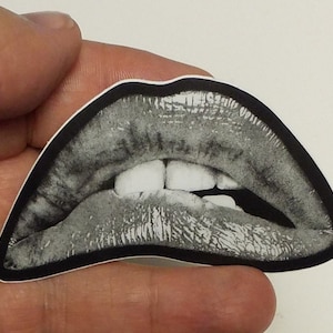 STICKER Hand Drawn RHPS LIPS Single Sticker, Rocky Horror Picture Show | Journaling, Scrapbooking, Card Making | Hand Drawn Stickers
