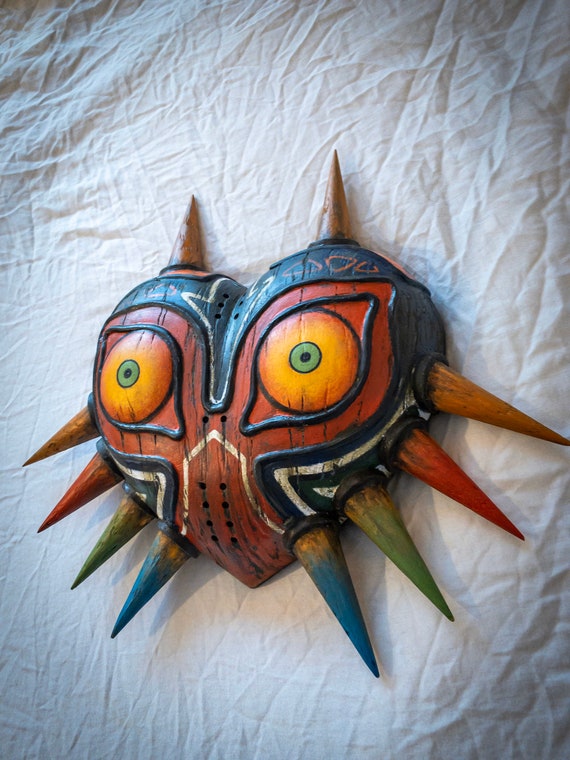 frokost announcer forræderi Majora's Mask Wooden Replica Hand Carved // the Legend of - Etsy