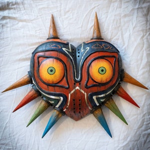 Majora's Mask Wooden Replica Hand Carved // The Legend of Zelda (Pre Order)