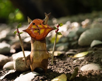 Wooden Korok Statue // Hollo - Breath of The Wild Zelda Inspired (Pre order)
