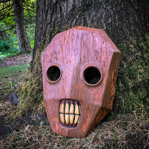 Wooden ReDead ‘Spooky’ Mask // Ocarina of Time - The Legend of Zelda (Pre-Order)