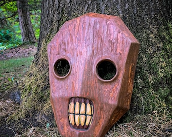 Wooden ReDead ‘Spooky’ Mask // Ocarina of Time - The Legend of Zelda (Pre-Order)