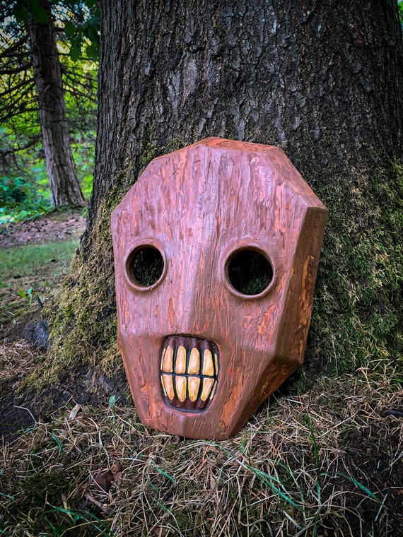 Wooden spooky Mask // Ocarina Time the Legend of - Etsy Singapore