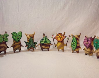 Wooden Korok Set // Breath of the Wild - The Legend of Zelda