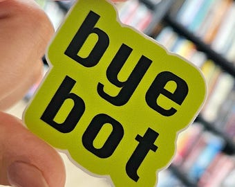 doei bot 2" vinylsticker