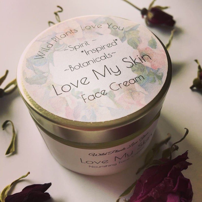 Love My Skin Unscented herbal infused cream face cream Etsy