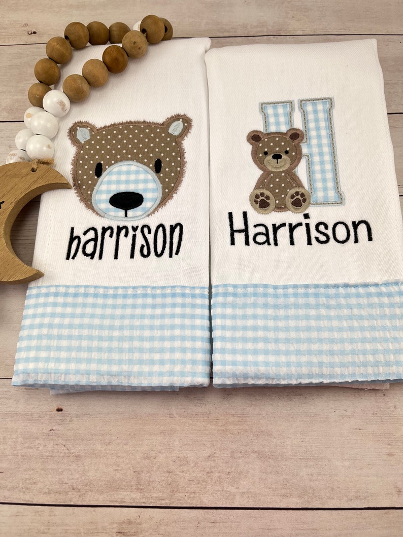 Baby Burp Cloths-baby Burpcloths-personalized Baby Burp Cloths ...