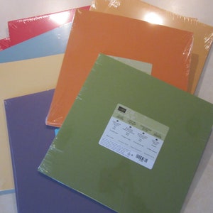Stampin Up Cardstock New U Choose Color 24 Sheets/Pack 8-1/2 x 11