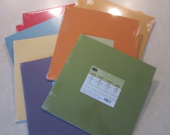 Stampin Up Cardstock New U Choose Color 24 Sheets/Pack 8-1/2 x 11