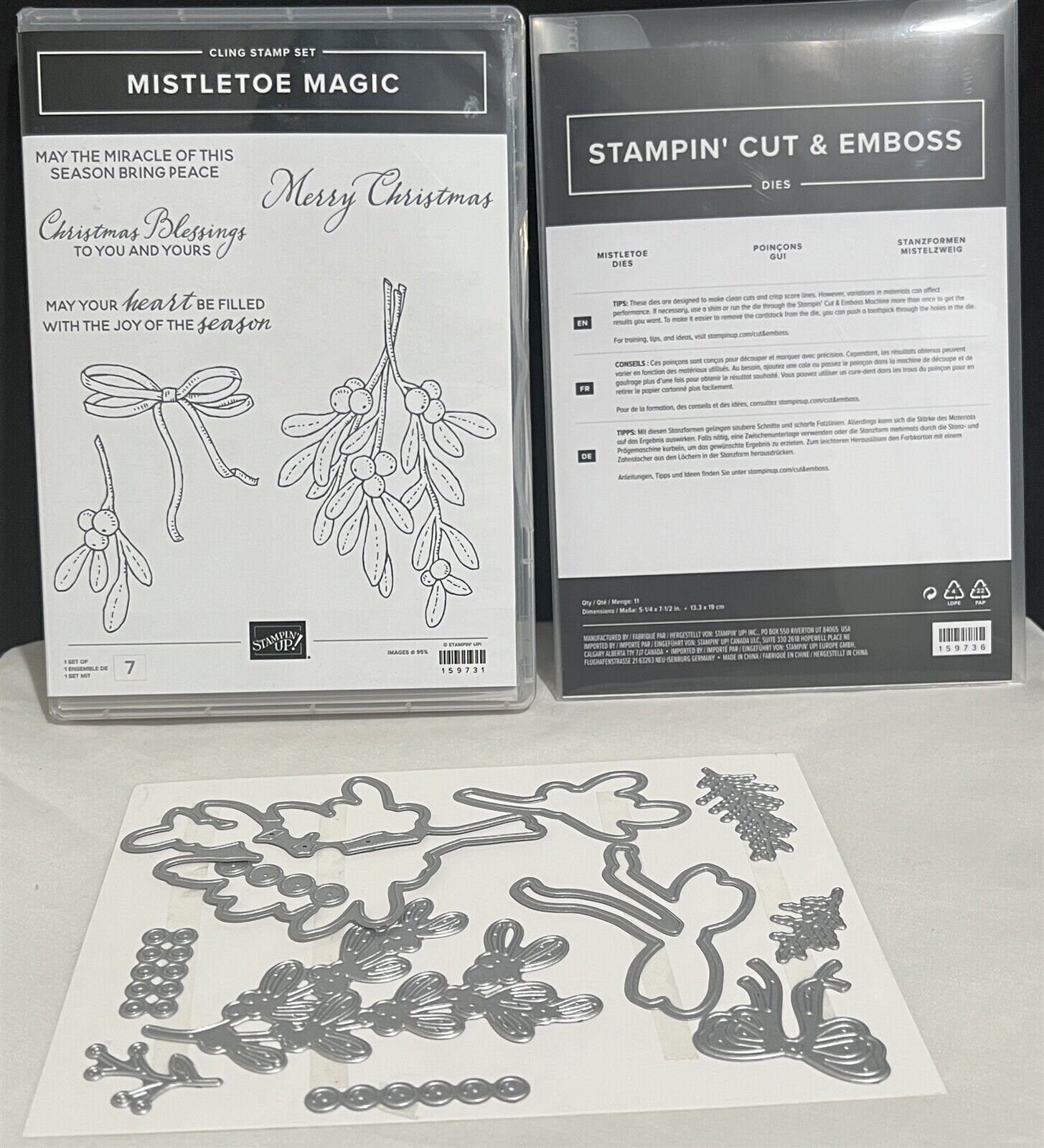 Stampin up Cling Stamp Sets and Dies NEW Your Choice Etsy