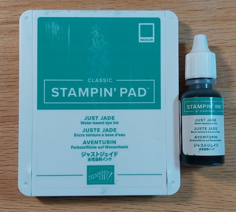 Stampin up USED Firm Foam Ink Pad & Refill Etsy
