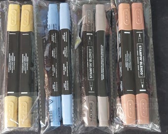 Stampin&#39; Up! Blends Alcohol Based Markers Coloring