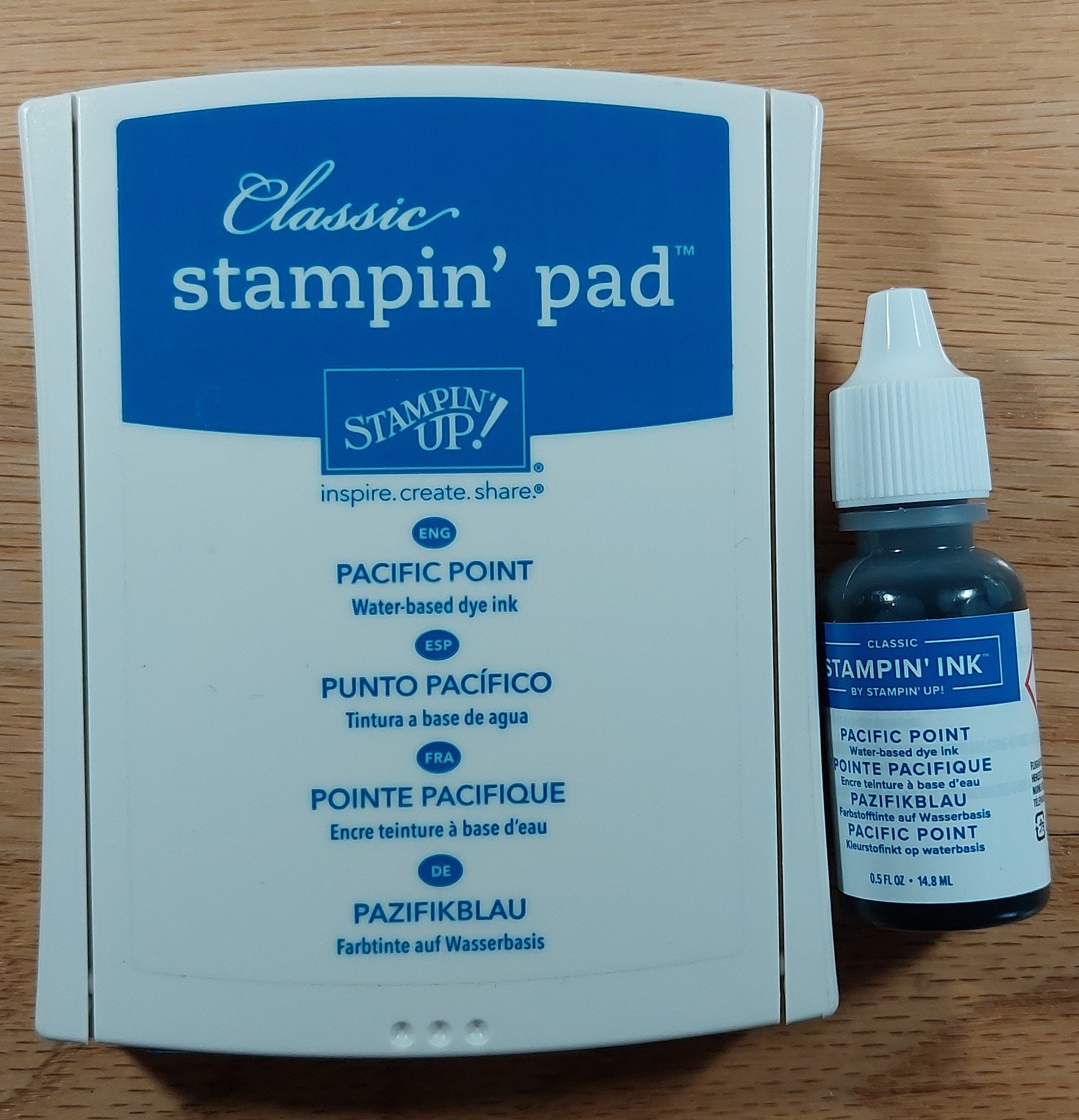 Stampin up USED Firm Foam Ink Pad & Refill Etsy