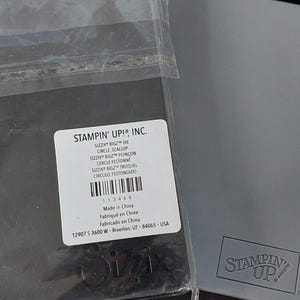 Stampin Up Sizzix Bigz Dies Your Choice