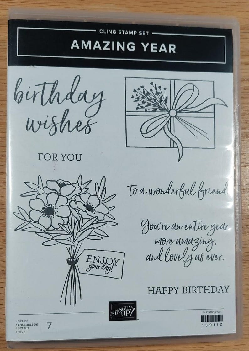 Stampin up Cling Stamp Sets New and Gently Used See Notes - Etsy
