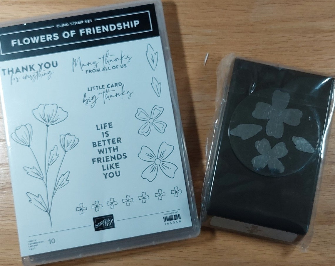 Stampin up Bundles Cling Stamp Set and Punch Your Choice See Notes - Etsy