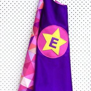Personalized Kids Superhero Cape lots of colours to choose from image 2