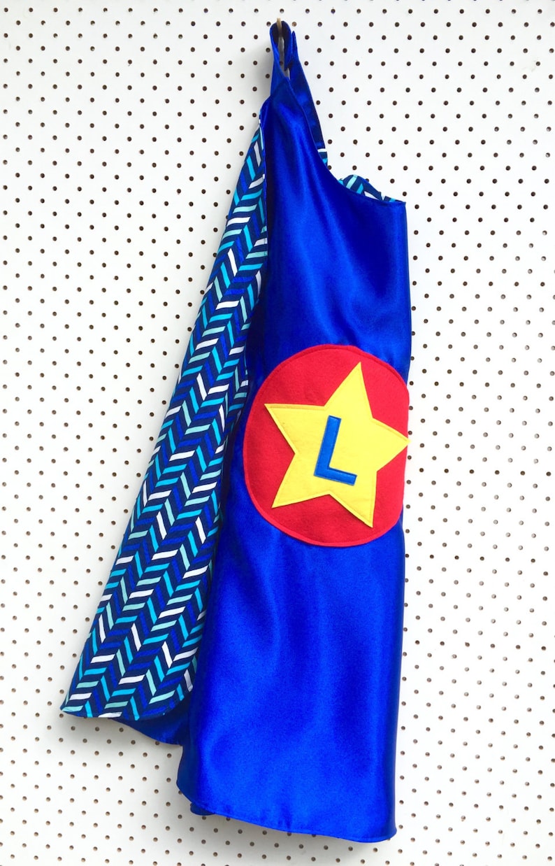 Personalized Kids Superhero Cape lots of colours to choose from image 3