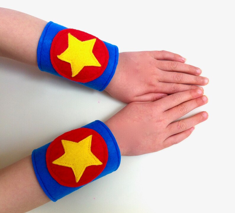 Superhero Cuffs - Etsy