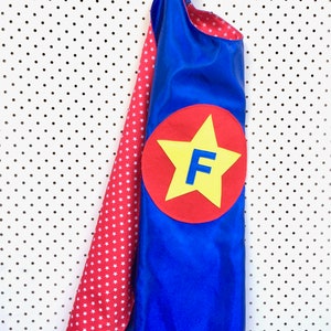 Personalized Kids Superhero Cape lots of colours to choose from image 6