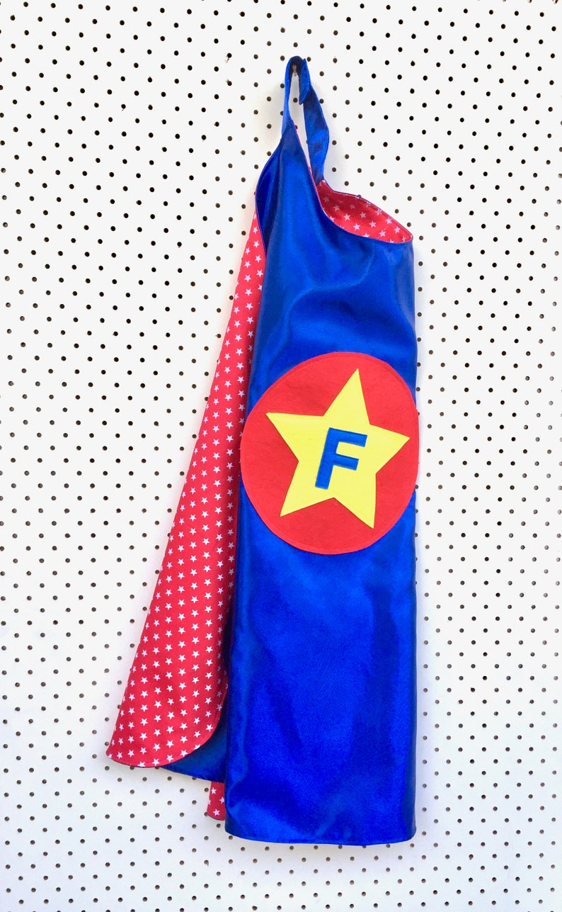 Personalized Kids Superhero Cape lots of colours to choose from image 6