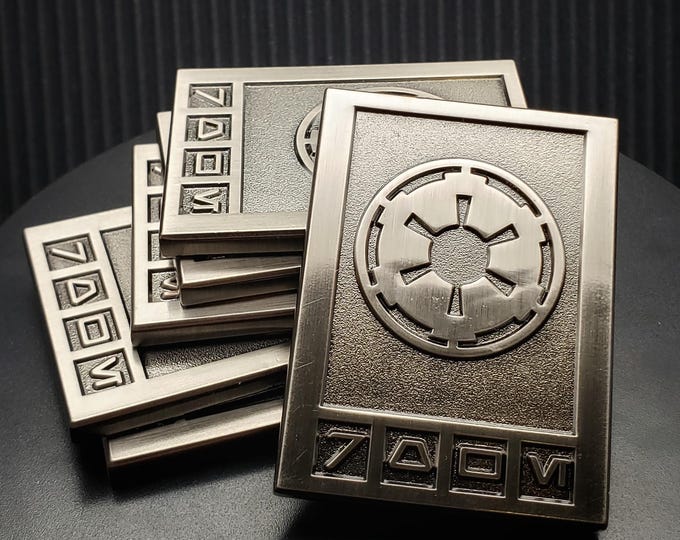 Featured listing image: Imperial Credits Bar *OLD SILVER* | Prop Replicas from The Mandalorian | Heavy Solid Metal
