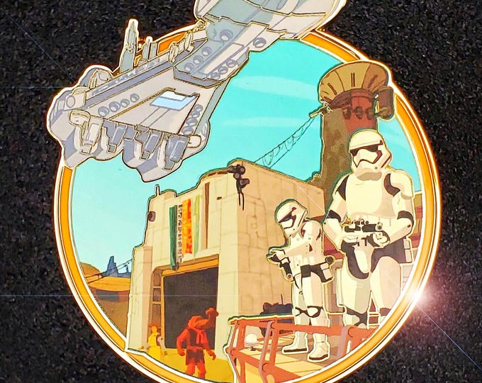 Featured listing image: Halcyon Batuu Visit Galactic Starcruiser Hotel Premium Enamel Pin