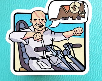 Like a bantha meme Sticker