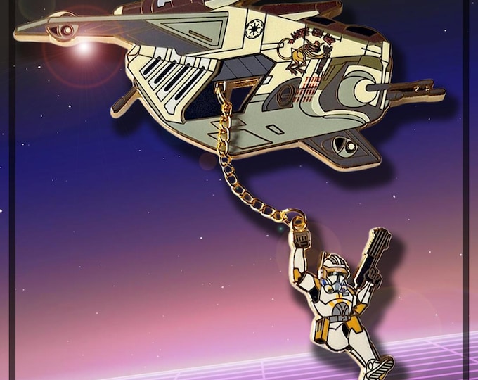Featured listing image: Republic Gunship Commander Cody Dangle Pin