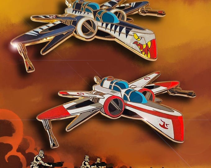 Featured listing image: ARC-170 Starfighter enamel Pin