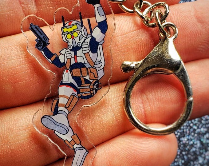Featured listing image: Bad Batch Tech acrylic keychain