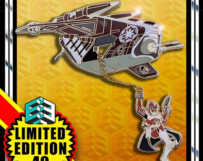 Featured listing image: Republic Gunship Commander Fox Dangle Pin